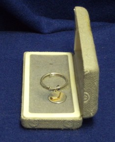 225 Sterling Silver Golf Key Ring